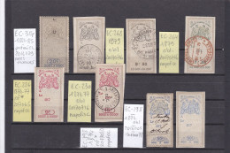 Petit LOT DE TIMBRES D' Effets De Commerces NEUFS Et OBLITERES ,groupe Allegorique - Timbres