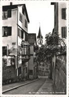 12396993 Zuerich Pfalzgasse Mit St. Peterskirche Zuerich - Autres & Non Classés