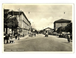 X1710)COSENZA STAZIONE   CARTOLINA VIAGGIATA - Cosenza