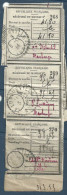 Cachet Manuel De La Longueville Sur Récépissé De Mandat - 1934 - Manual Postmarks