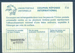 Coupon-réponse International - Chasseneuil Du Poitou - Coupons-réponse