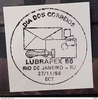 Postmark LUBRAPEX 1986 Post Office Day Stamp - Unused Stamps