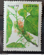 C 1523 Brazil Stamp Flora Flowers Urticao Preservation 1986.jpg - Ongebruikt