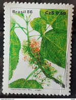 C 1523 Brazil Stamp Flora Flowers Urticao Preservation 1986 No Mint.jpg - Ongebruikt