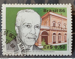 C 1519 Brazil Stamp Octavio Mangabeira Politics 1986 Circulated 1.jpg - Used Stamps