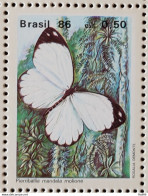 C 1513 Brazil Stamp Butterfly Insects 1986.jpg - Unused Stamps