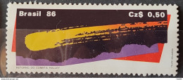 C 1507 Brazil Stamp Comet Halley Astronomy 1986.jpg - Nuovi