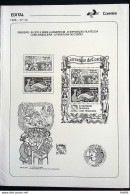 Brochure Brazil Edital 1986 22 Cordel Without Stamp Literature - Cartas & Documentos
