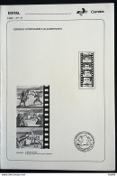 Brochure Brazil Edital 1986 21 Glauber Rocha Cinema Without Stamp - Brieven En Documenten