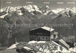 12385680 St Moritz GR Endstation Der Luftseilbahn Corviglia Piz Nair Mit Bernina - Autres & Non Classés