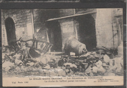 Cloche - La Grande Guerre1914-1915 - Les Décombres De Termonde - La Cloche Du Beffroi Parmi Les Ruines - Guerra 1914-18