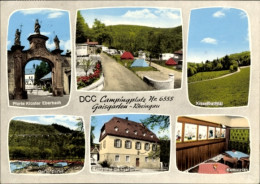 CPA Gaisgarten Eltville Am Rhein Hessen, DCC Campingplatz 6555, Pforte Kloster Eberbach, Gaststätte - Autres & Non Classés