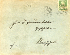 Mail Von Welsikon 1921 - Tellbrustbild 153 - Marcophilie