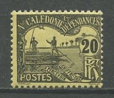 CALEDONIE 1906 Taxe N° 19 ** Neuf MNH Superbe C 2.25 € Embarcation Bateaux Boats Transports Surchargés - Segnatasse