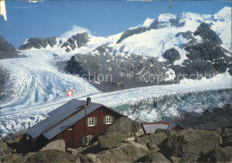 12377471 Bovalhuette Mit Piz-Palue Und Persgletscher Morteratsch - Altri & Non Classificati