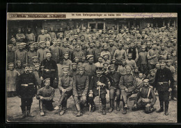 AK Halbe, Im Russ. Kriegsgefangenenlager 1914  - Guerra 1914-18