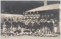 FANFARE ET GROUPE DE GYMNASTES CARTE PHOTO - Fotos