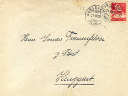 Mail Von Nussbaumen 1926 Thurgau  - Tellbrustbild 174 - Storia Postale