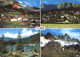 12371711 Flims Dorf Gondelbahn Stargels Waldhaus Signina Gruppe Caumasee  Flims  - Autres & Non Classés