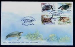 FDC Vietnam Viet Nam 2002 : Soft-shelled Tortoise / Turtle (Ms891) - Viêt-Nam