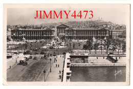 CPSM - PARIS En 1952 - Vue Générale De La Place De La Concorde ( Bien Animée ) N° B 29 - Edit. D'Art YVON - Places, Squares