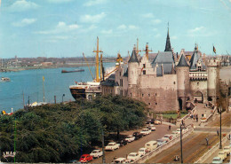 Navigation Sailing Vessels & Boats Themed Postcard Antwerpen Galleon And Citadel - Segelboote