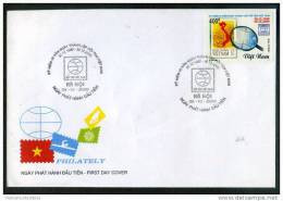 FDC Vietnam Viet Nam 2000 : 40th Founding Anniversary Of Vietnamese Philately Association / Stamp Day (Ms840) - Vietnam