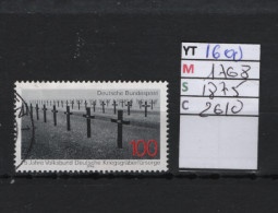 PRIX F. Obl  1600 YT 1763 MIC 1875 SCO 2610 GIB Cimetière Militaire 1994 75/11 - Gebraucht