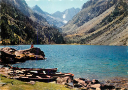 Navigation Sailing Vessels & Boats Themed Postcard Cauterets Hautes Pyrenees Rowboat - Segelboote