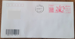 China Cover "Gu Yu" (Qinhuangdao) Postage Stamp First Day Actual Delivery Seal - Sobres