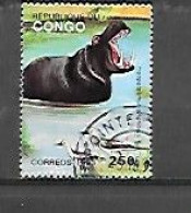 TIMBRE OBLITERE DU CONGO BRAZZA DE  1993 N° MICHEL 1368 II - Gebraucht