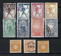 YOUGOSLAVIE Ca.1918-19: Lot De Neufs* Et Obl. - Used Stamps