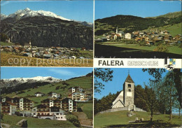 12371040 Falera Flims Laax Kirche Falera - Autres & Non Classés