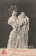 CPA  Madame La Princesse Albert Et Mgr Le Prince Léopold - Familles Royales