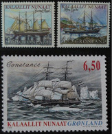 Groenland Yv. 306/307 - 402 Neufs ** (MNH) - Bateaux - Voiliers - Boten