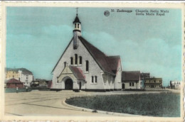 ZEEBRUGGE : Chapelle Stella Maris. Carte Glacée. - Zeebrugge