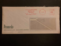 LETTRE PROMEDO EMA SR 0736 à 050 Du 9 6 72 91 CORBEIL ESSONNES PPAL ESSONNE PRODUITS METALLURGIE DOITTAU SA - EMA (Print Machine)