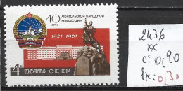 RUSSIE 2436 ** Côte 0.90 € - Neufs