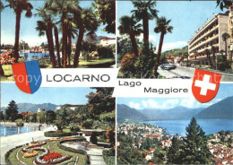 12368714 Locarno TI Ortsansichten Park   - Other & Unclassified