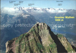 12367958 Grosser Mythen Fliegeraufnahme Mit Berner Alpenpanorama Grosser Mythen - Autres & Non Classés