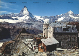 12367922 Zermatt VS Kulmhotel Gornergrat Matterhorn Dt Blanche  - Altri & Non Classificati