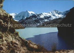 12367912 Grande Dixence Lac Au Fond Le Mont Blanc De Cheilon Et La Luette Grande - Altri & Non Classificati