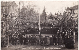 42 ST JUST LA PENDUE CARTE PHOTO **1er Mai 1941 - Salut Aux Couleurs** Photo Lafay - Other & Unclassified