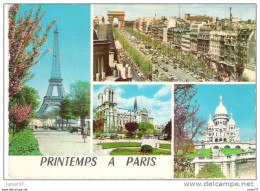 3 Cartes De Paris , Multi-vues ; - Viste Panoramiche, Panorama