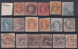 Z474 ESPAÑA SPAIN RARE CANCEL BALEARES MALLORCA MENORCA MAHON STAMPS LOT.  - Used Stamps