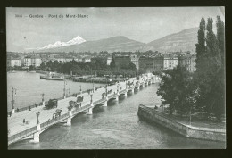 14594 - SUISSE - GENEVE - Pont Du Mont Blanc - Genève