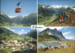 12366918 Klosters GR Luftseilbahn Gotschnagrat Silvrettatal Total Gotschnaseeli  - Altri & Non Classificati