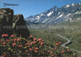 12366914 Flueelapass Davoser Seite Mit Flueela Schwarzhorn Flueelapass - Altri & Non Classificati