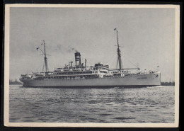 Foto-AK Schiffe: Dampfer P.-D. USSUKUMA Deutsche Ost-Afrika-Linie, Ungebraucht  - Autres & Non Classés
