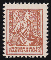 24b Bodenreform Mit Plattenfehler IV Feld 23, Postfrisch ** Geprüft Kramp BPP - Mint